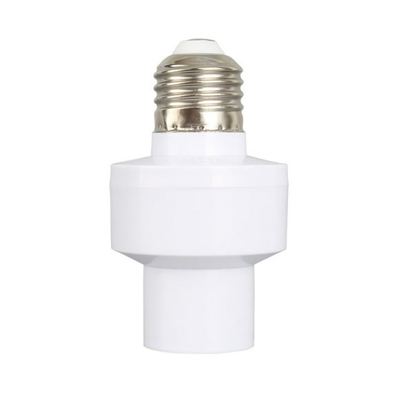 Motion Sensor Light Socket, E26 Screw LED Lamp CFL Incandescent Bulb Adapter, Smart Home Solution for Garage Basement Porch Storage Room Indoor Use