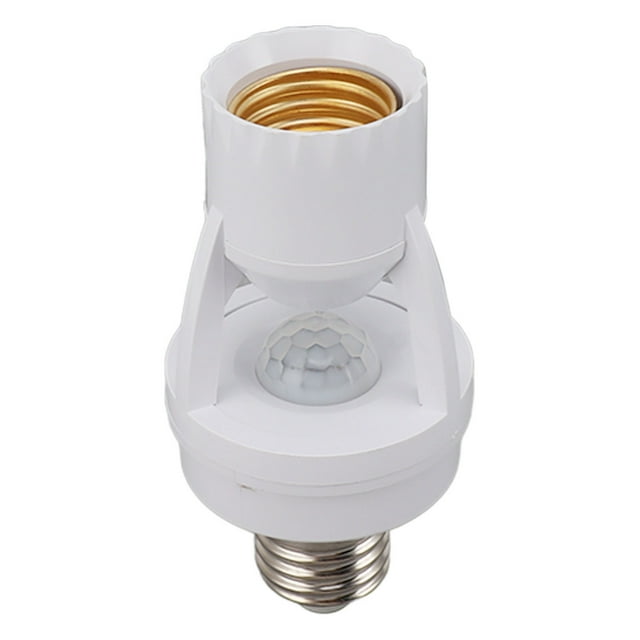 Motion Sensor Light Socket, Efficient E27 Motion Activated Light Bulb