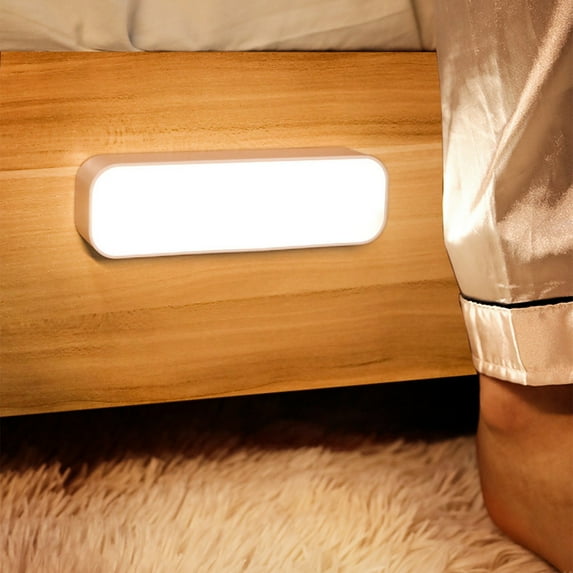 Motion Sensor Lights under $5! CQCYD Motion Sensor Night Light, Rechargeable Closet Light, Dimmable LED Lamp for Hallway Stairs Kitchen, Wireless Indoor Lighting