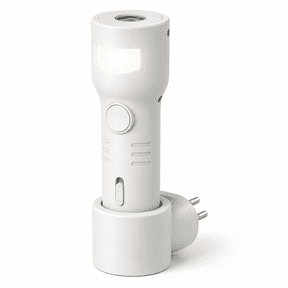 Night Light, Rechargeable LED Night Light with Detachable Flashlight, 3 Lighting Modes Plug In Motion Sensor Wall Lamp for Bedroom Hallway Stairway