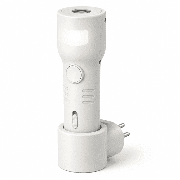 Night Light, Rechargeable LED Night Light with Detachable Flashlight, 3 Lighting Modes Plug In Motion Sensor Wall Lamp for Bedroom Hallway Stairway
