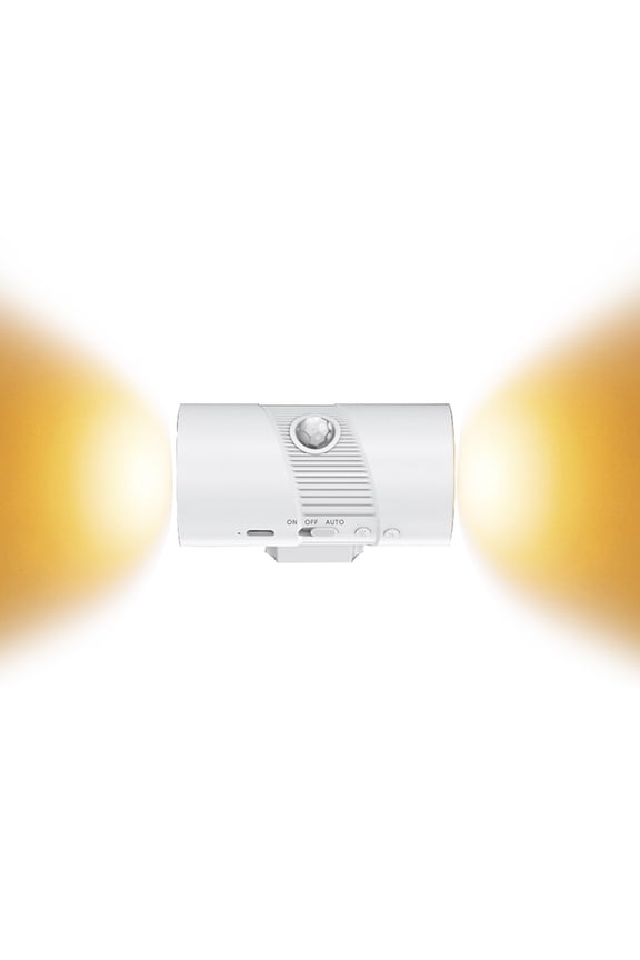 Motion Sensor Night Light With 4 Level Brightness Adjustable Magnetic Wall Lamp