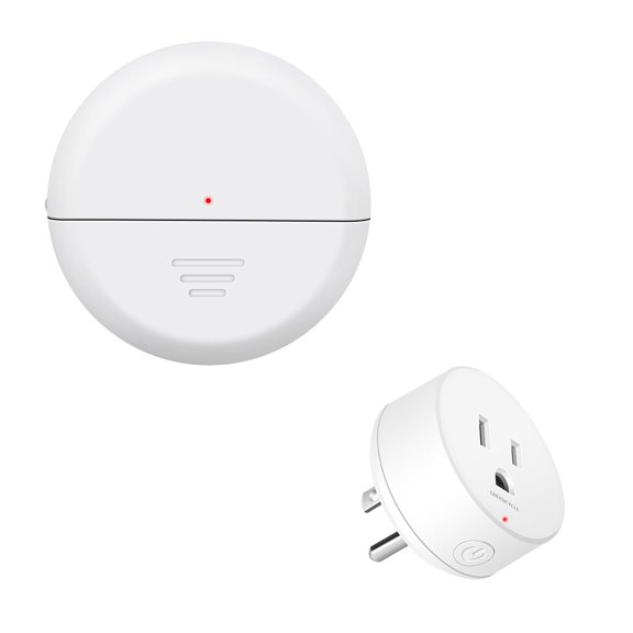 Motion Sensor Plug,General Wireless Motion Sensor Outlet with Timer Setting,PIR Sensor Plug to Auto Turn On/Off,Adjustable Detection Range,15A/1500W for Christmas Lights,Fans,Household Appliances