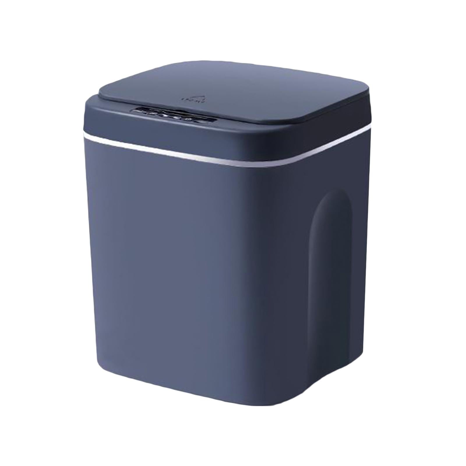 Rectangular Bathroom Touchless Sensor Trash Can Garbage Can with Lid