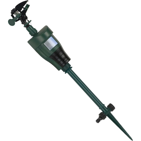 Motion Sensor Sprinkler, Adjustable 360 Degree for Garden Protection and Animal Deterrent