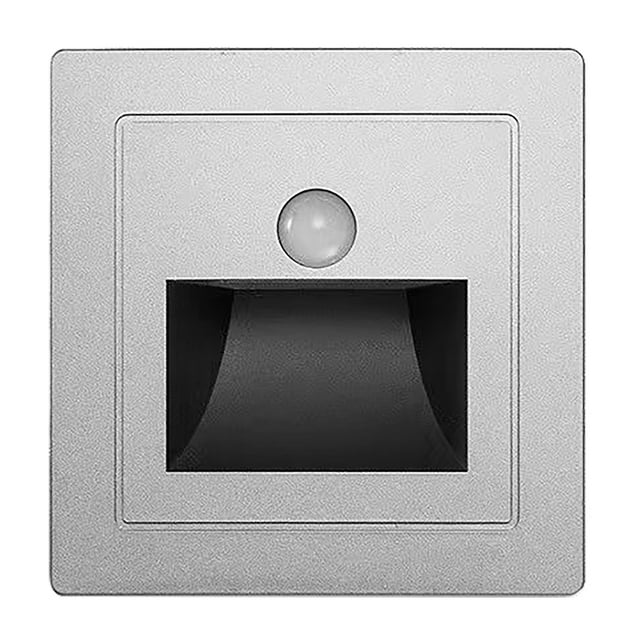 Motion Sensor Stair Light ABS Recessed LED Solar Stair Lights for Decks