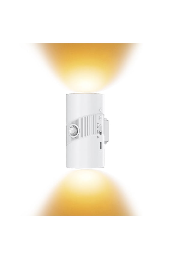 Motion Sensors Night Light With 4 Type Brightness Adjustable Wall Lamp For Bedroom Living Room Bathroom