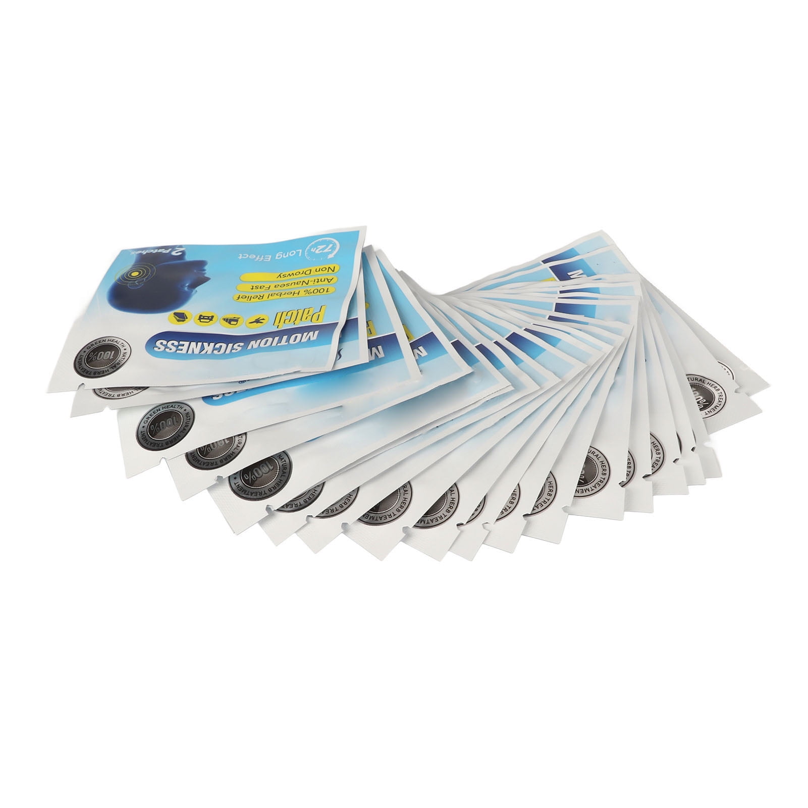 Motion Sickness Patch, Reduce Dizziness Portable Seasick Patches Mild