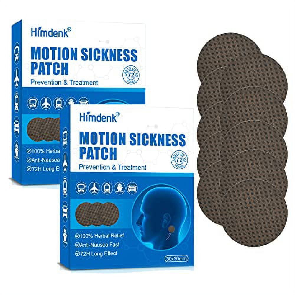 Motion Sickness Patches, Anti Nausea Sea Sickness Patch, Relieve