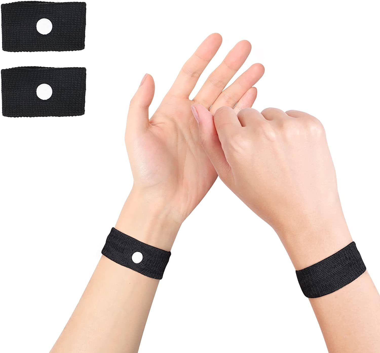 Motion Sickness Nausea Relief Bracelets-Vertigo-Set of 2 – Acupressure  Bracelets