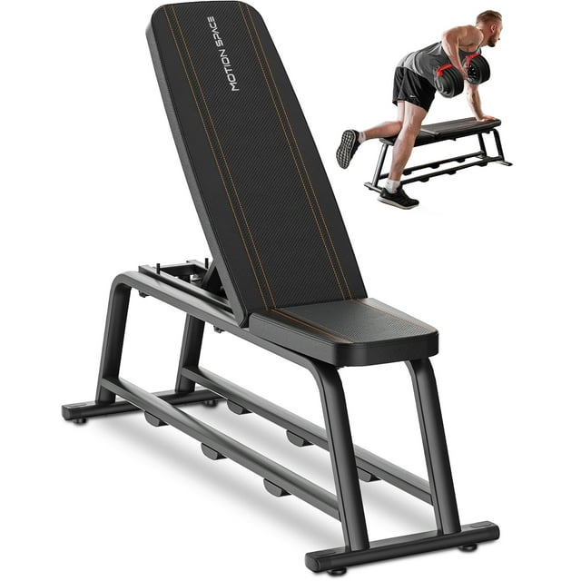 Motion Space 5 Adjustable Weight Bench, 1200lb Workout from Home