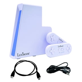 Lexibook TV Game Console, 250 Games, 2 Wireless Controllers, 32-Bit