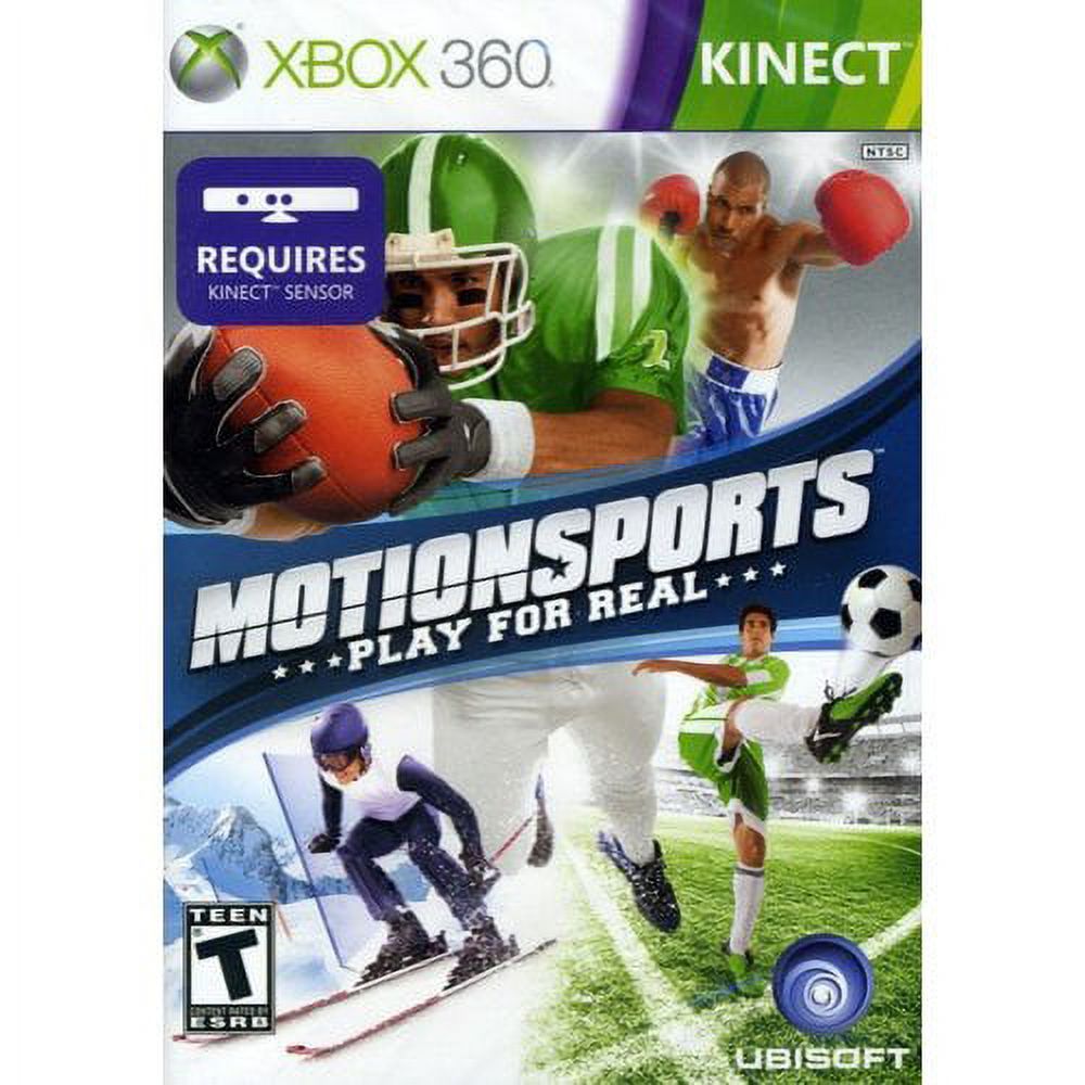 MotionSports: Play For Real [Kinect] | Microsoft Xbox 360 | 2010 | Tested - image 1 of 8