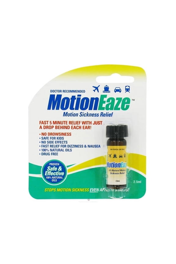 Motion Sickness Relief - Case Of 6 - 2.5 Ml