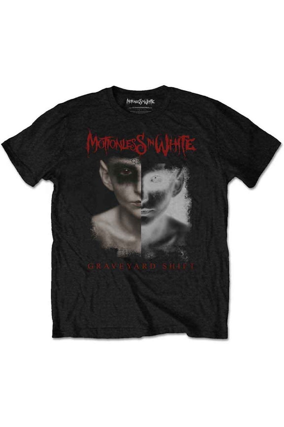 Motionless In White Unisex T-Shirt Split Screen (Small)