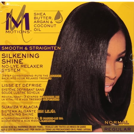 Motions Normal Silkening Shine No-Lye Relaxer System Box