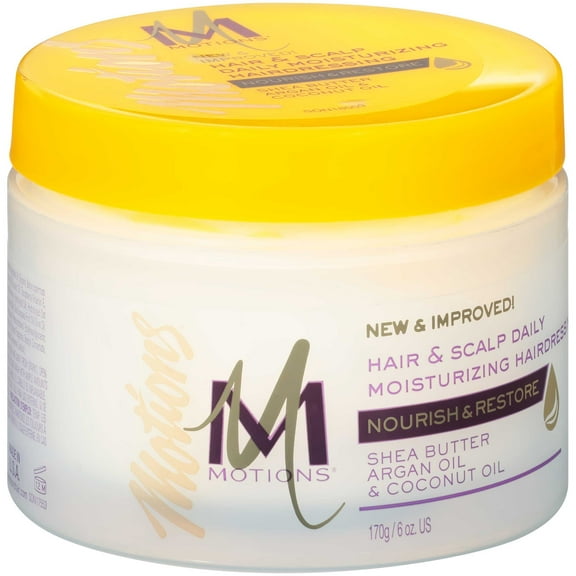 Motions Nourish & Care, Hair & Scalp Daily Moisturizing Hairdressing, 6 oz (Pack of 2)