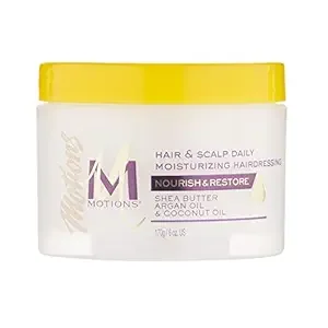 Motions Nourish and Restore Hair and Scalp Daily Moisturizing Hairdressing, 6 Ounce