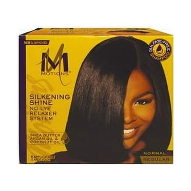 Motions Silkening Shine No Lye Relaxer Kit Regular