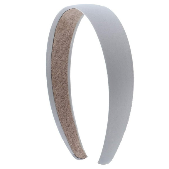 Motique Accessories 1 Satin Headband - Light Grey