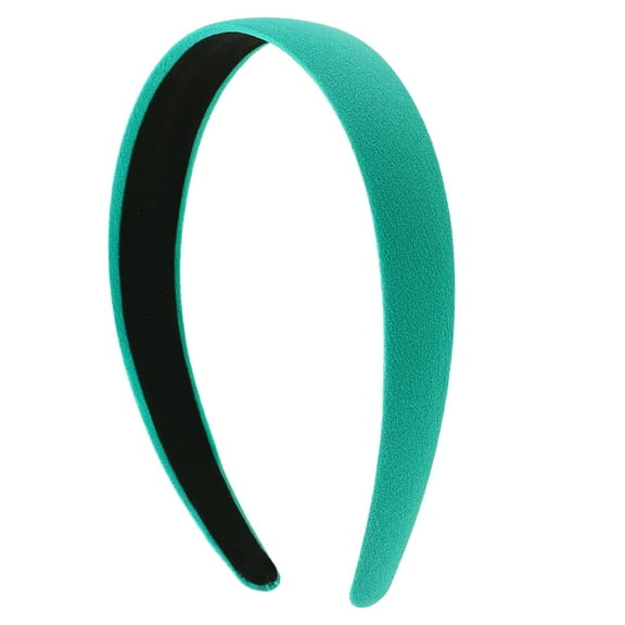 Motique Accessories 1 inch Fabric Headband for Women and Girls (Green)