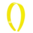 thumbnail image 1 of Motique Accessories 1 inch Plastic Hard Headband with Teeth Head Band Women Girls (Yellow), 1 of 5