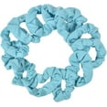 thumbnail image 1 of Motique Accessories 12 Pack Small Scrunchie Cotton Hair Scrunchy for Adult Female and Girls-Sky Blue, 1 of 5