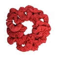 thumbnail image 1 of Motique Accessories 12 Pack Solid Hair Ties Scrunchies (Red), 1 of 5