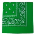 thumbnail image 1 of Motique Accessories 22 Inch Cotton Paisley Bandana, 1 of 6