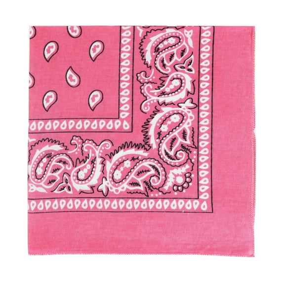 Motique Accessories 22 Inch Cotton Paisley Bandana