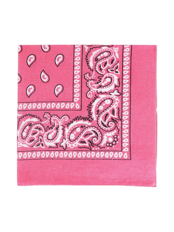 22 Inch Cotton Paisley Bandana