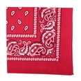 thumbnail image 1 of Motique Accessories 22 Inch Cotton Paisley Bandana, 1 of 6