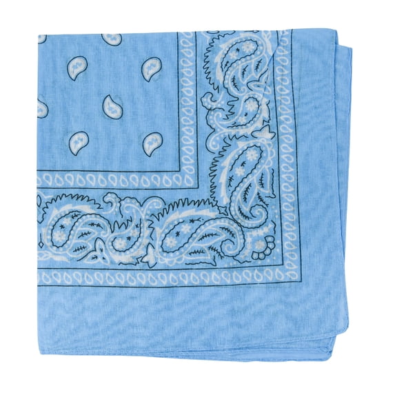 Motique Accessories 22 Inch Cotton Paisley Bandana