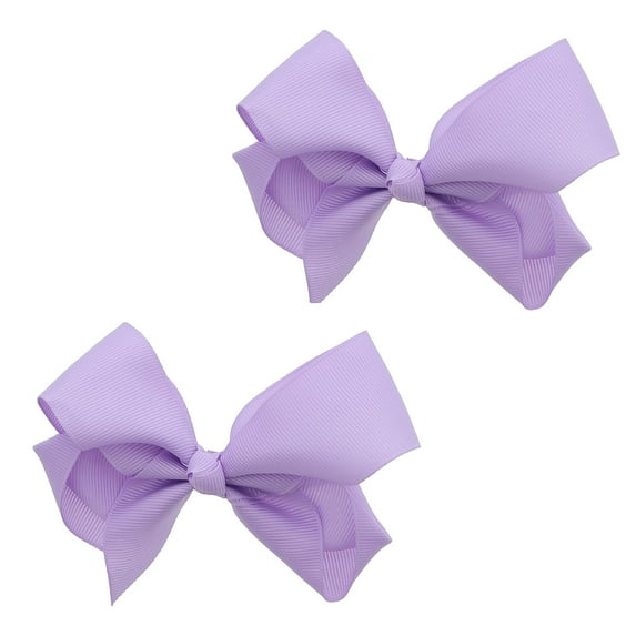 3 Inch Grosgrain Bow for Little Girls- Set of 2