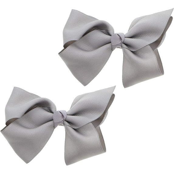3 Inch Grosgrain Bow for Little Girls- Set of 2