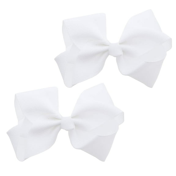 3 Inch Grosgrain Bow for Little Girls- Set of 2