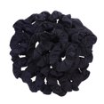 thumbnail image 1 of Motique Accessories 36 Pcs Large Solid Scrunchies Hair Elastics - for Adult Female and Girls - Navy, 1 of 4