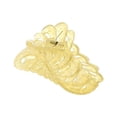 thumbnail image 1 of Motique Accessories 5 inch Large Jaw Clip Hair Claw with Leaf Design, 1 of 5