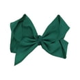 thumbnail image 1 of Motique Accessories 8 inch Grosgrain Hair Bow for Adult Females and Girls (Hunter Green), 1 of 4