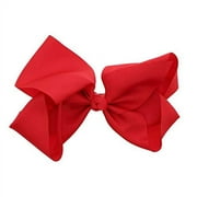 Motique Accessories 8 inch Grosgrain Hair Bow for Adult Women and Girls