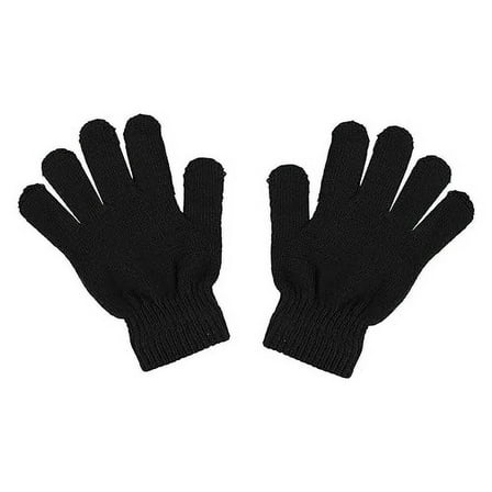 Motique Accessories Kids Gloves Magic Knit Gloves for Girls/Boys Solid Colors