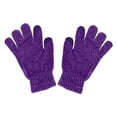 thumbnail image 1 of Motique Accessories Chenille Gloves Women Winter Magic Mitten Warm Gloves-Purple Touchscreen, 1 of 6