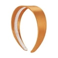 thumbnail image 1 of Motique Accessories Copper 2 Inch Wide Satin Headband, 1 of 1