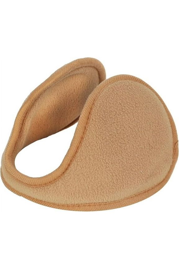 Ear Warmers Men Women Solid Polar Fleece Winter Earmuff