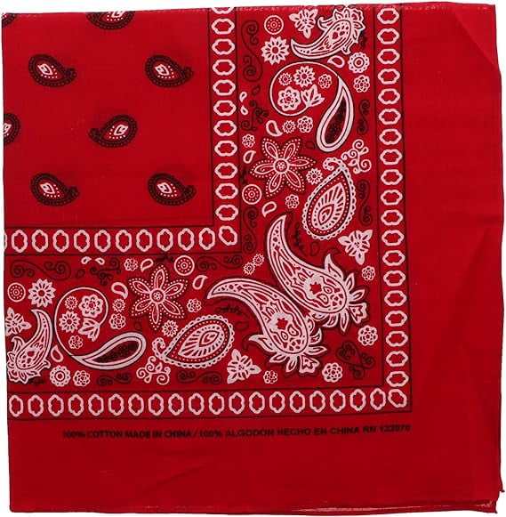 Bandana Multifunzione Testa E Collo Bandane In Cotone 100% Unisex