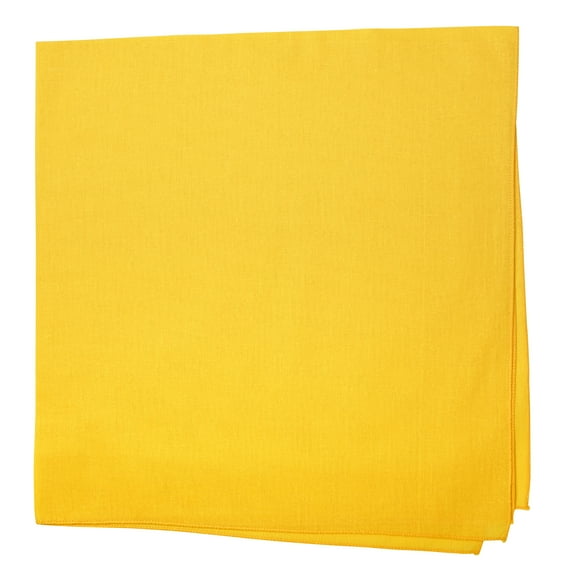 Motique Accessories Extra Large Solid Bandana 27x27 Inch