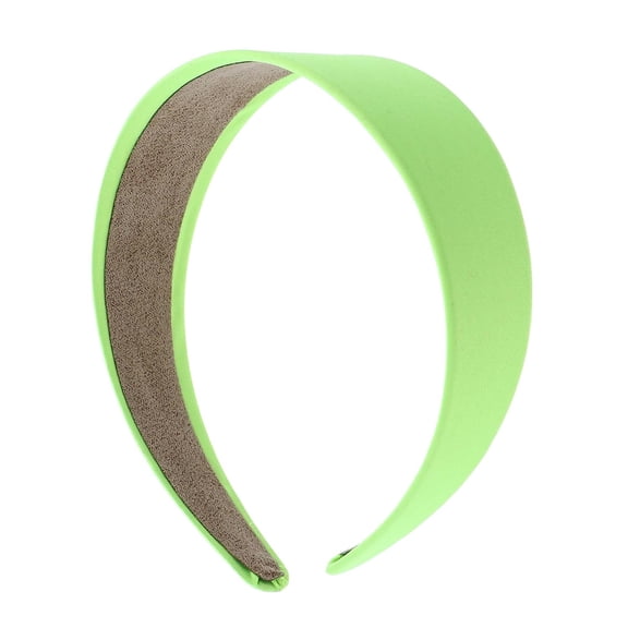 Motique Accessories Girls 2-inch Satin Headband- Lime