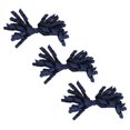 thumbnail image 1 of Motique Accessories Girls Navy Ribbon Hair Bow, 4.5 inches, Curly Korker Style Youth-One Size (3), 1 of 5