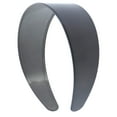 thumbnail image 1 of Motique Accessories Grey 2 inch Hard Plastic Headband with Teeth, 1 of 5