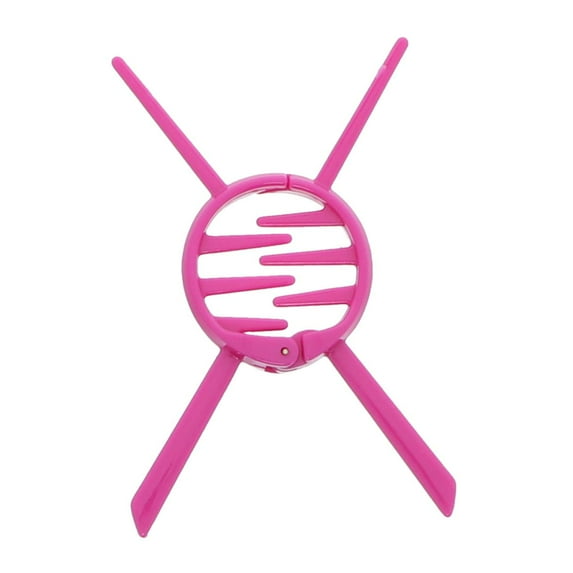 Motique Accessories Hot Pink Hair Stick Hair Holder Clincher Clip Chopstick Look
